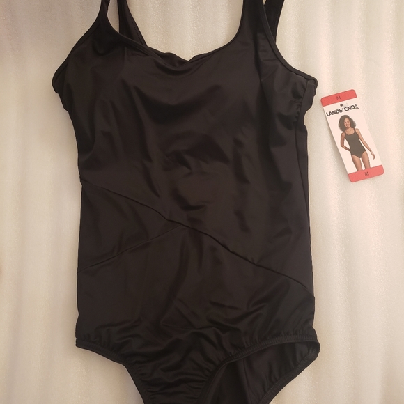 Lands' End Other - NWT Land's End Black One Piece Swimsuit